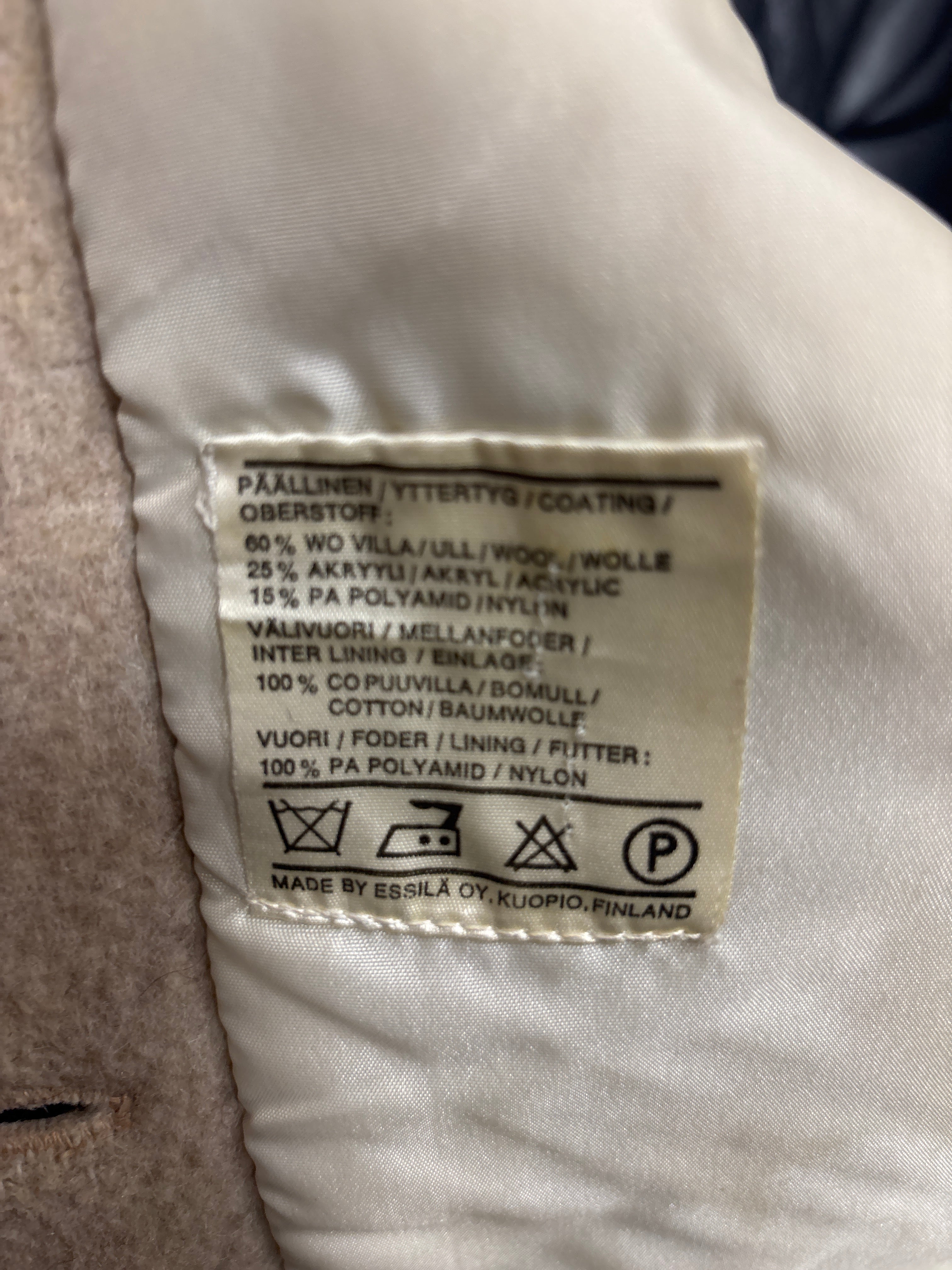 Finnbird takki koko 36