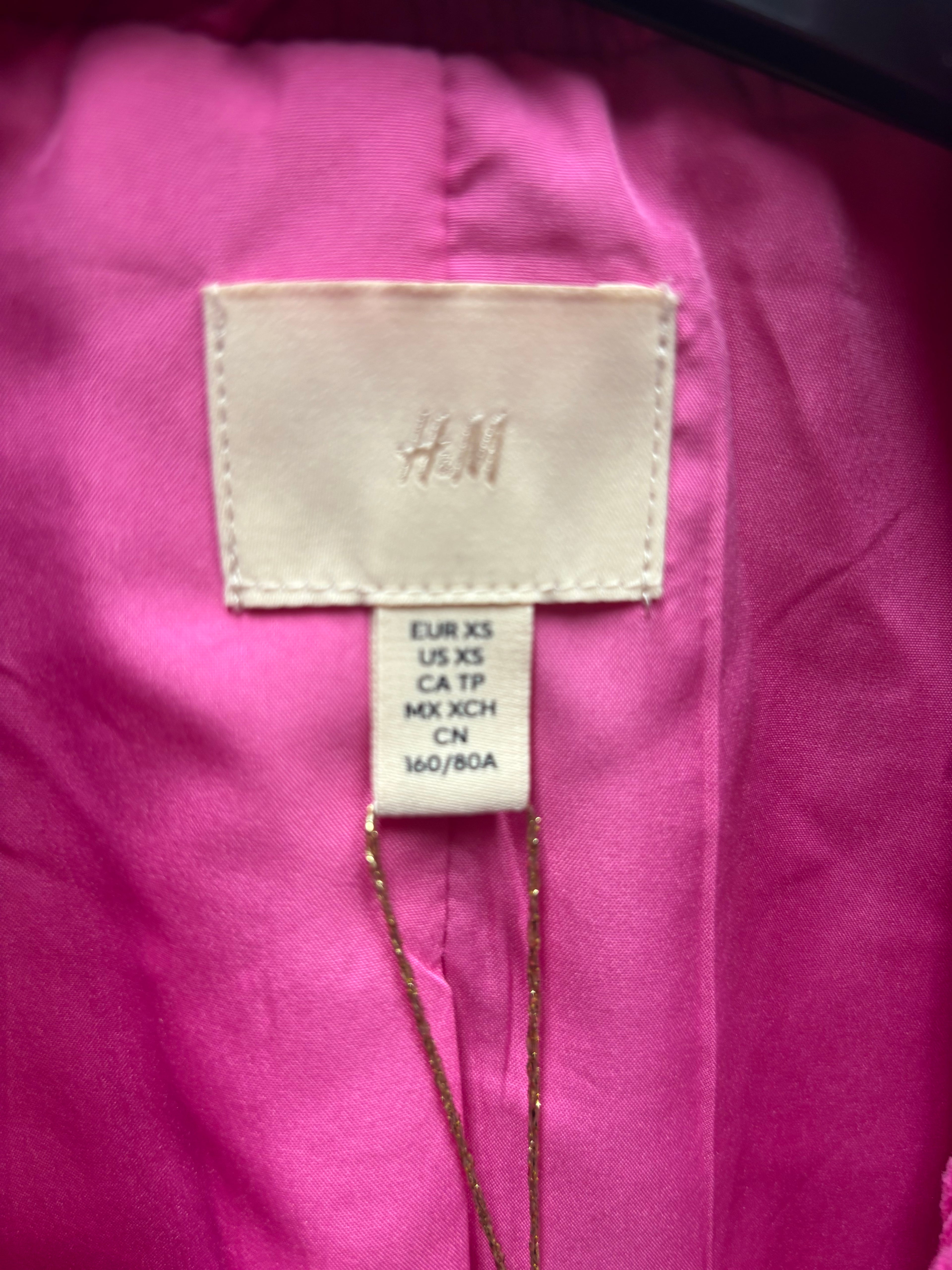 H&M samettijakku koko XS