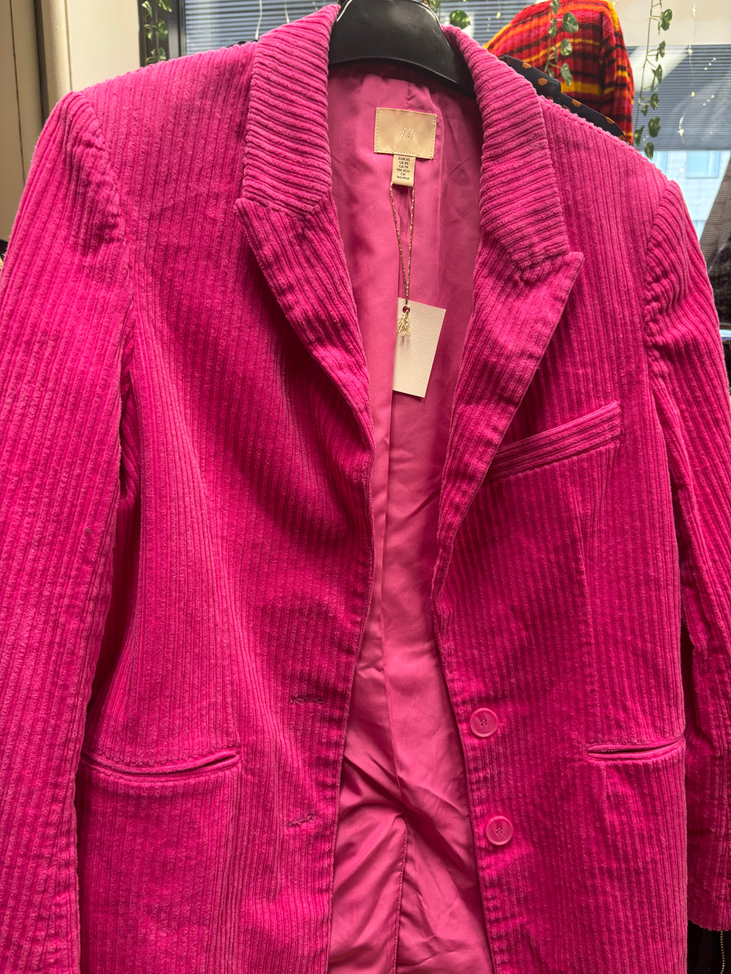 H&M samettijakku koko XS