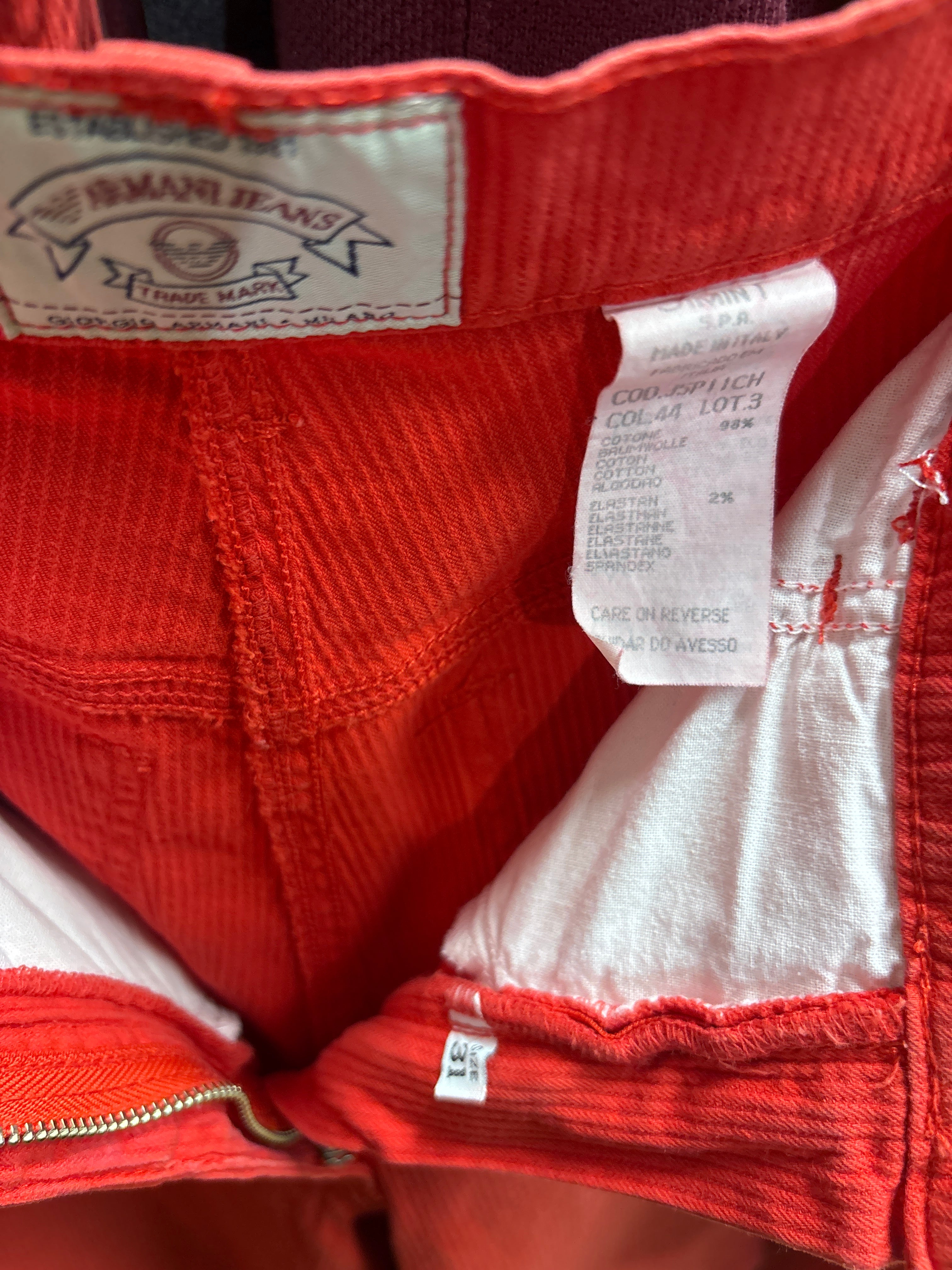 Armani jeans men trousers koko 31