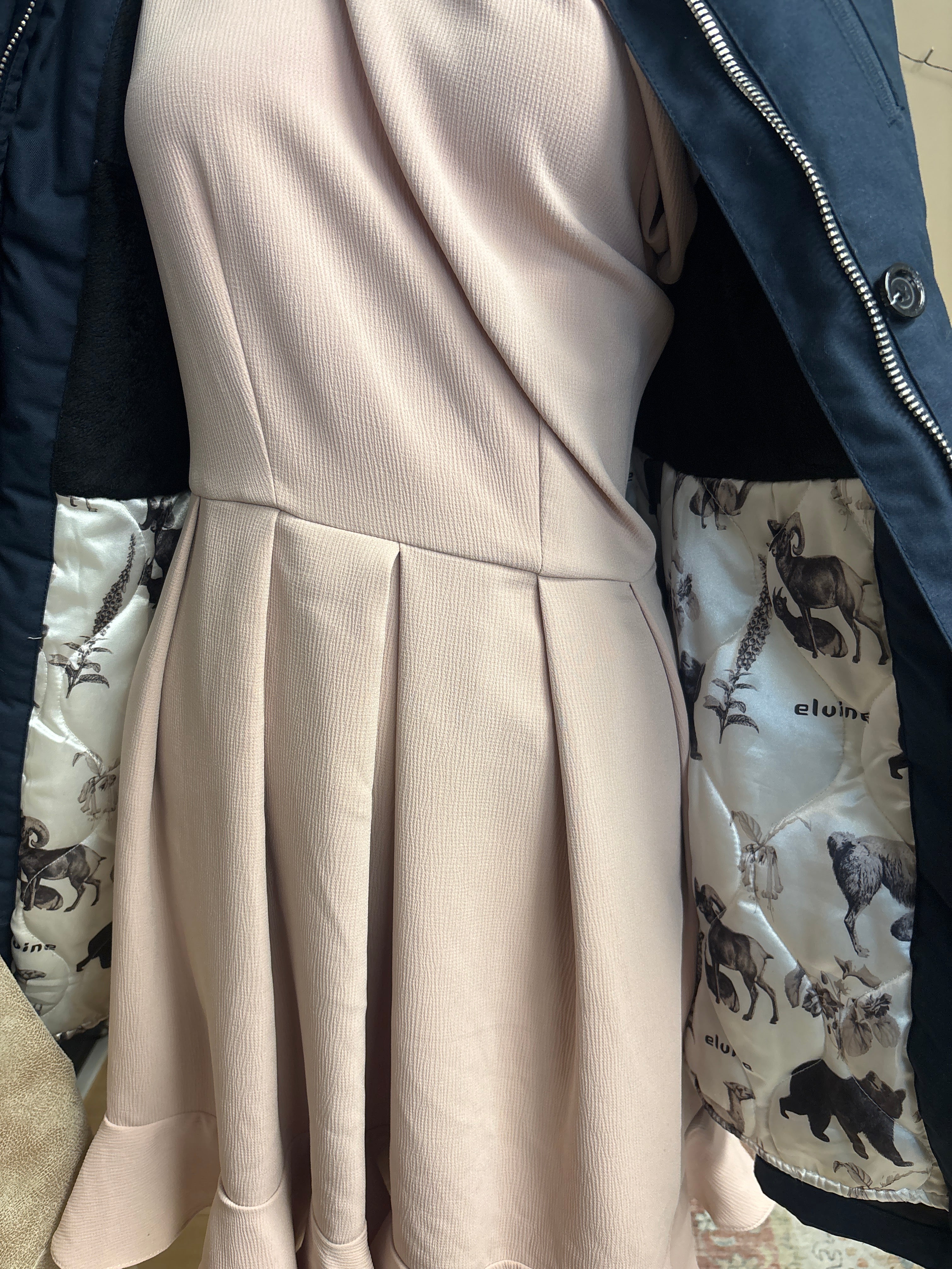 Elvine talvitakki koko S