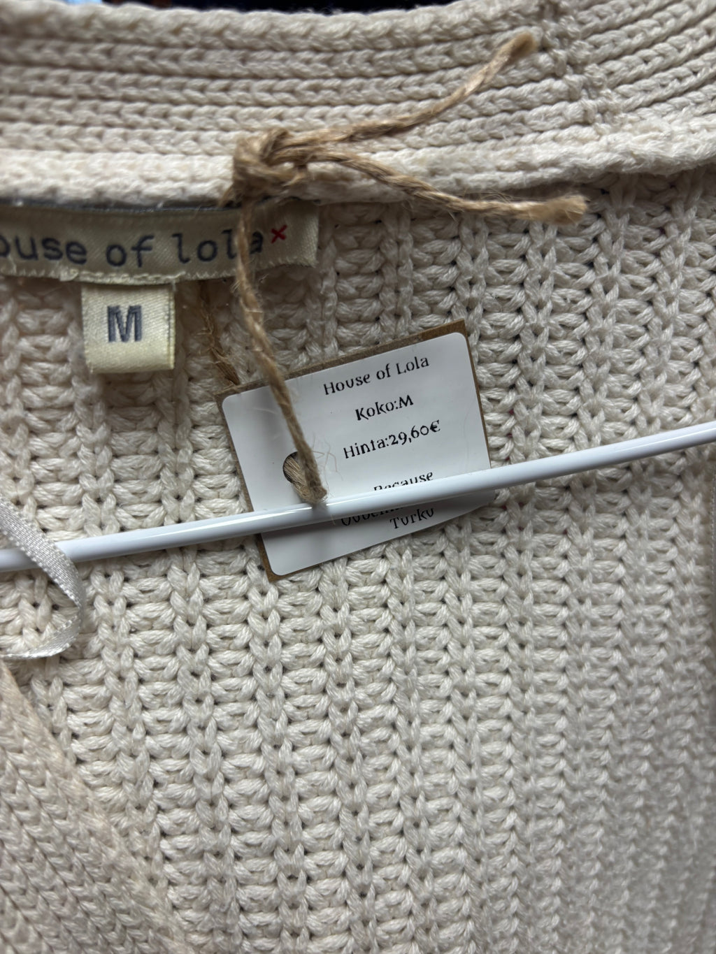 House of Lola neuletakki koko M