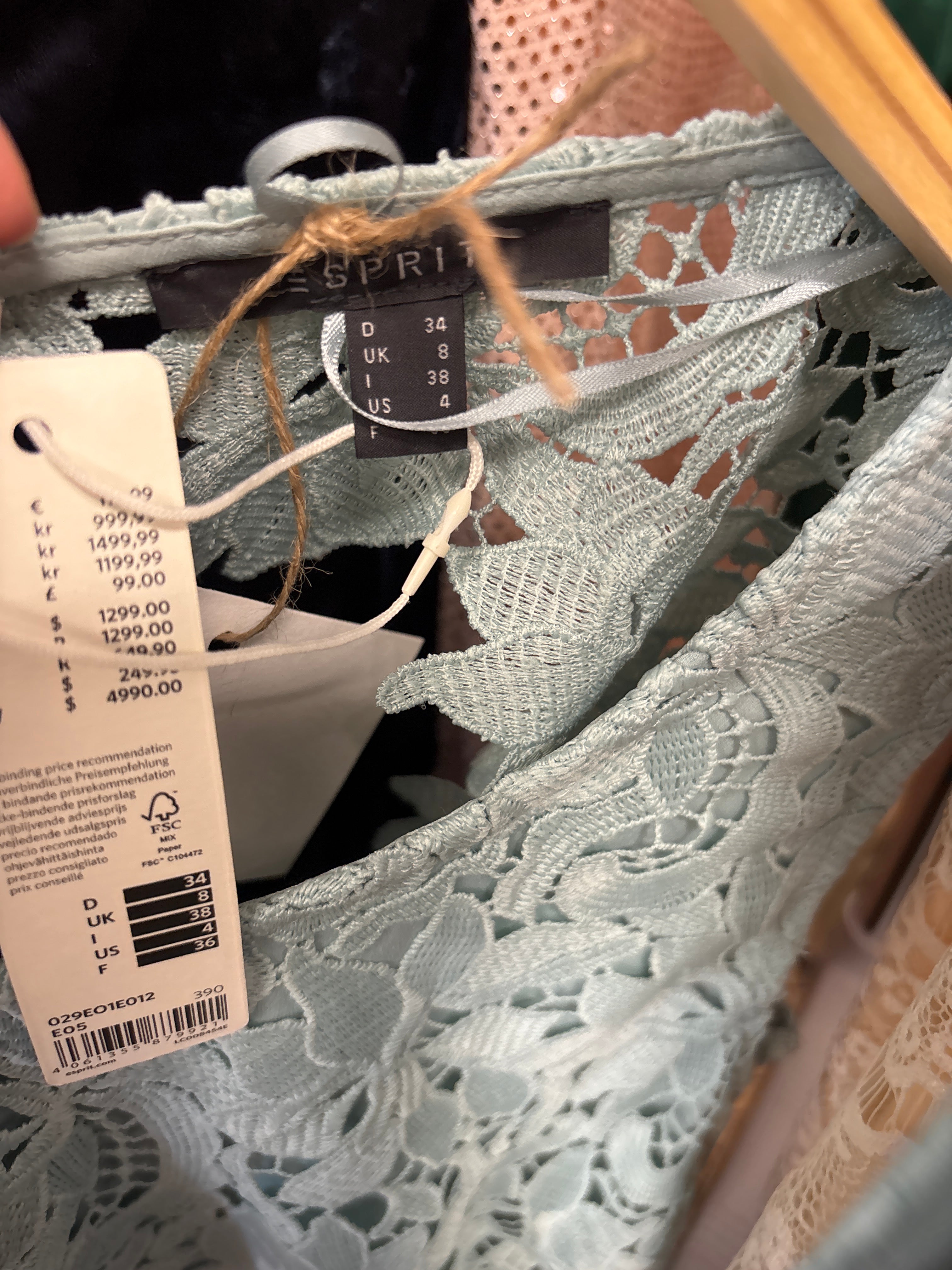 Esprit mekko koko XS