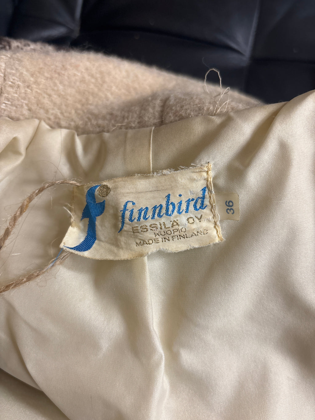 Finnbird takki koko 36